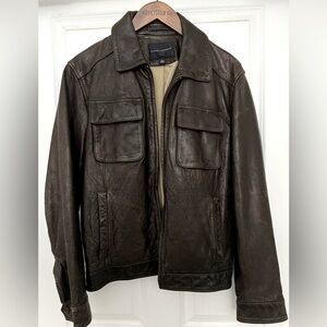 Banana Republic Full Leather Jacket (Spring 2010)